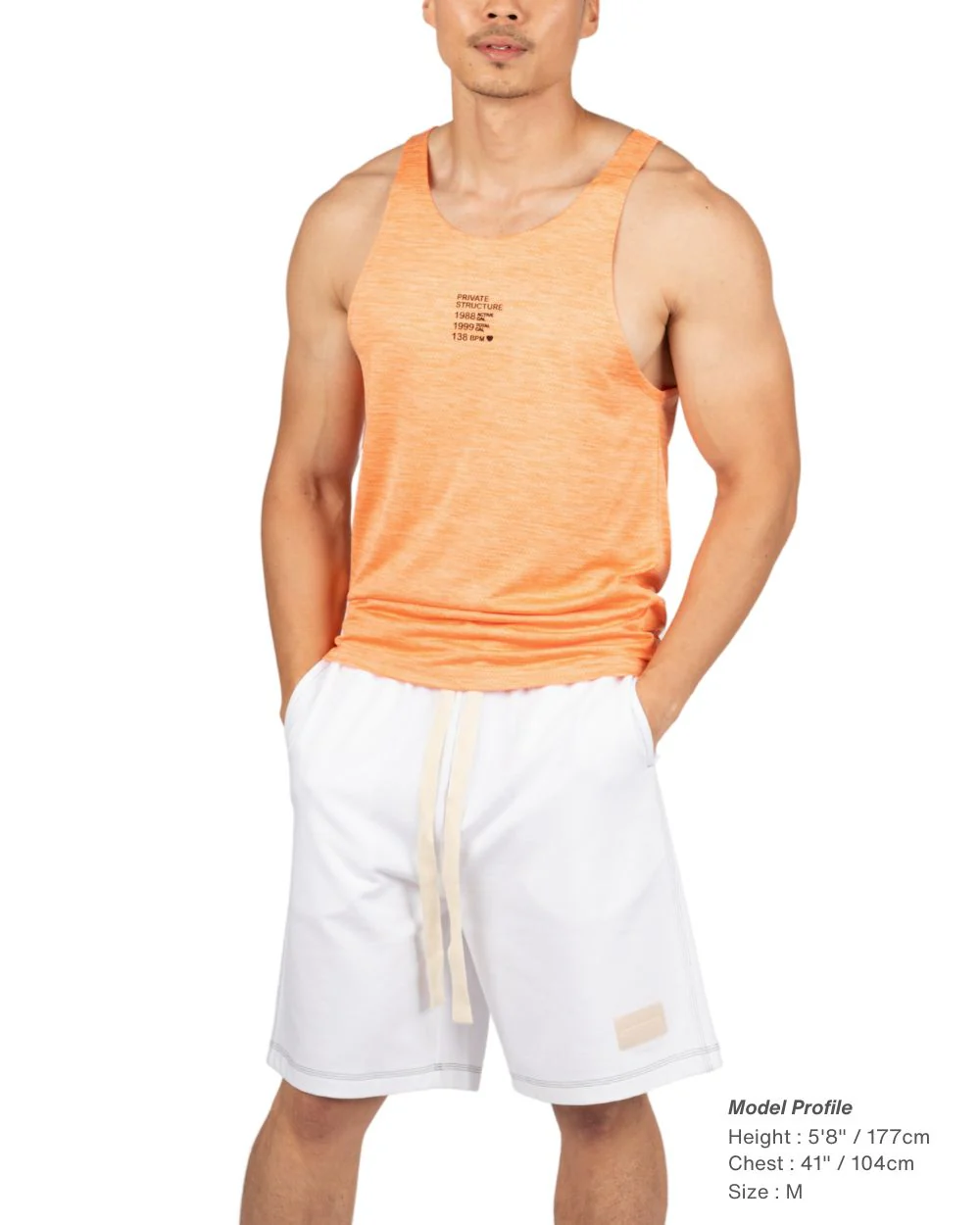 ��Gymwear�� Easy Fit Active Tank SmokeyOrange