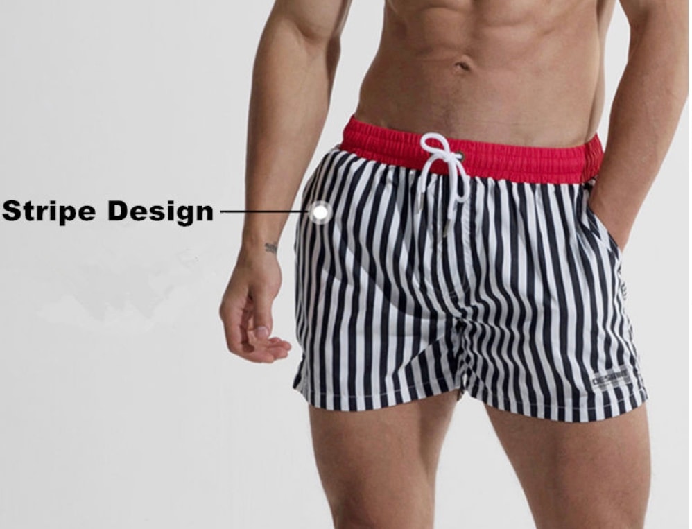 Men's Boxer swim wear (NAVY)