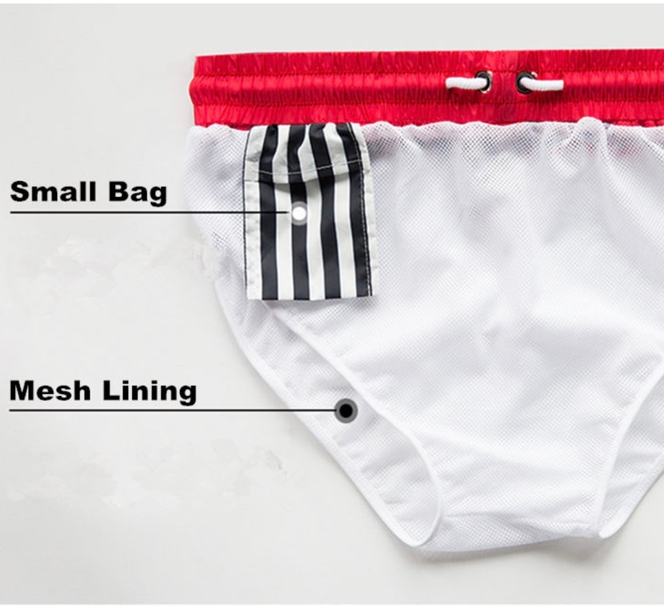 Men's Boxer swim wear (NAVY)