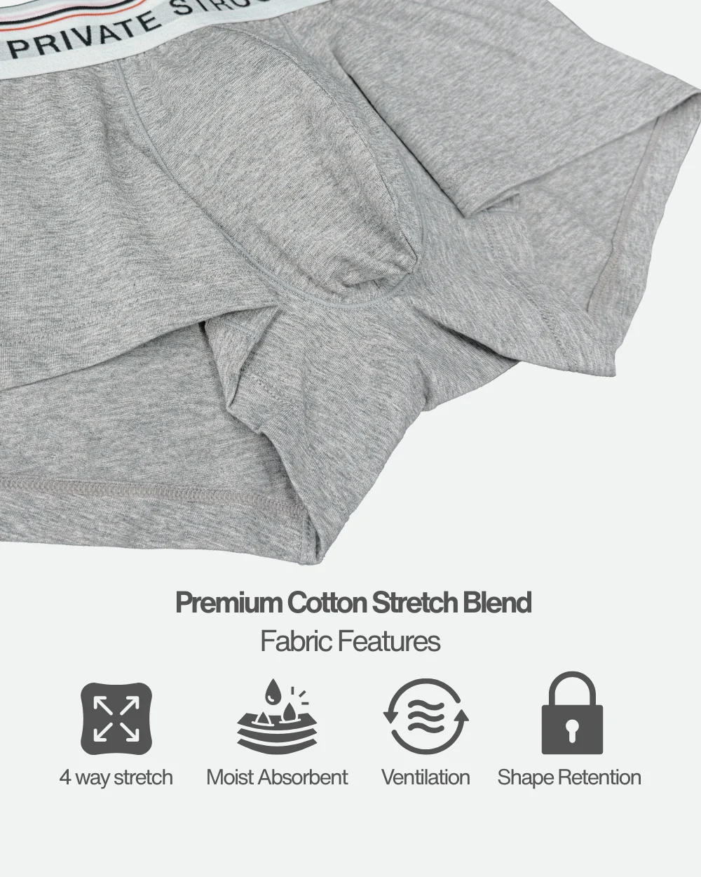 PRIVATE STRUCTURE��Chumm!�ۥ����饤���ܥ������ѥ�� Transcendent Grey
