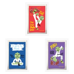 ジクレー版画(キャンバス)【タマネギ先生】 | 版画 Prints | RodneyFun