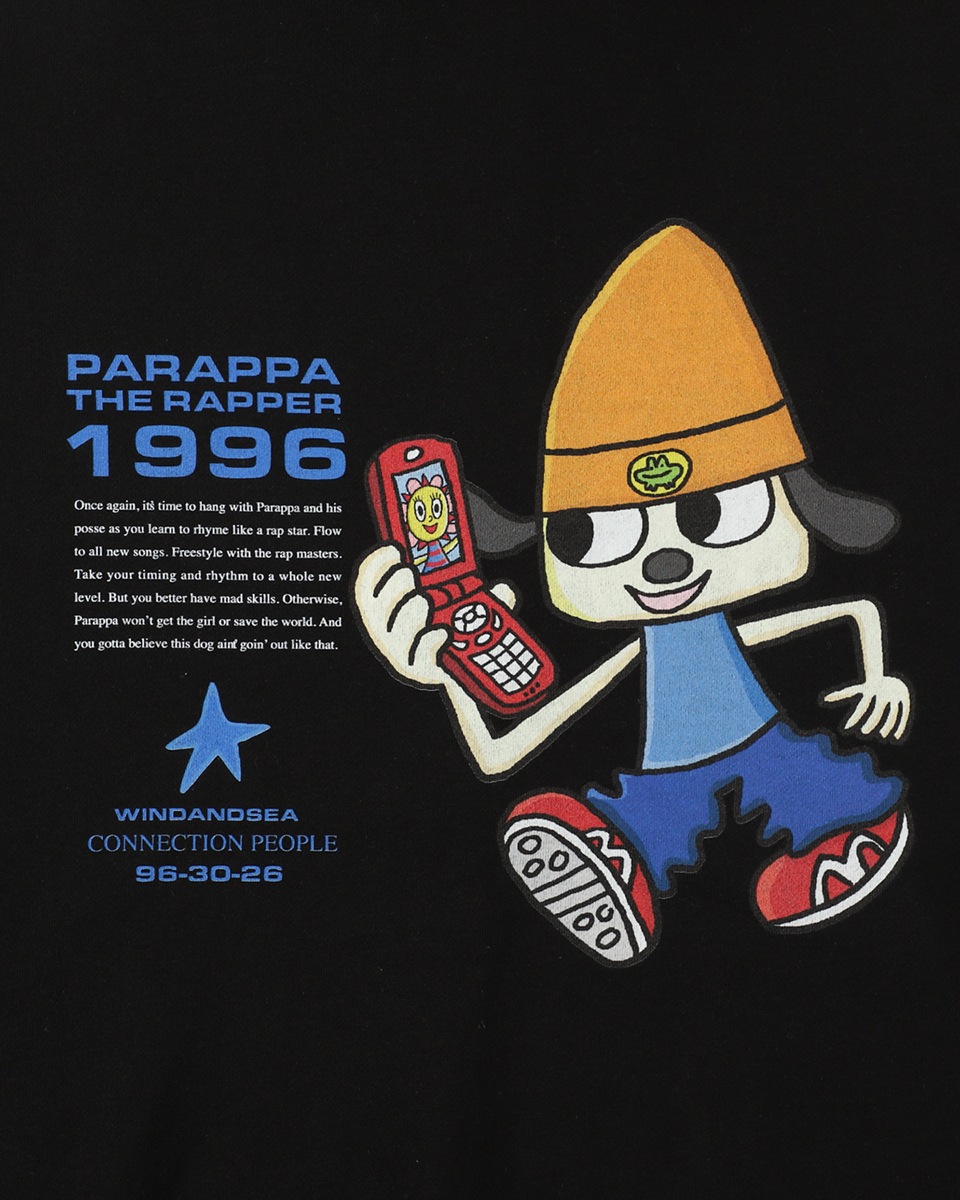 Parappa x WDS / ZIP-UP SWEAT HOODIE