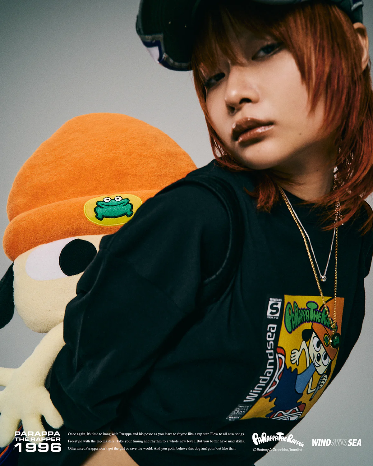 Parappa x WDS  /  Long Sleeve TEE