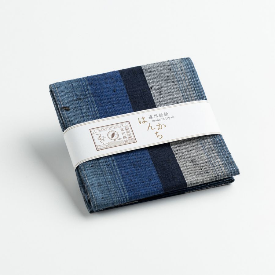 【つむぐ】はんかち「夜富士」