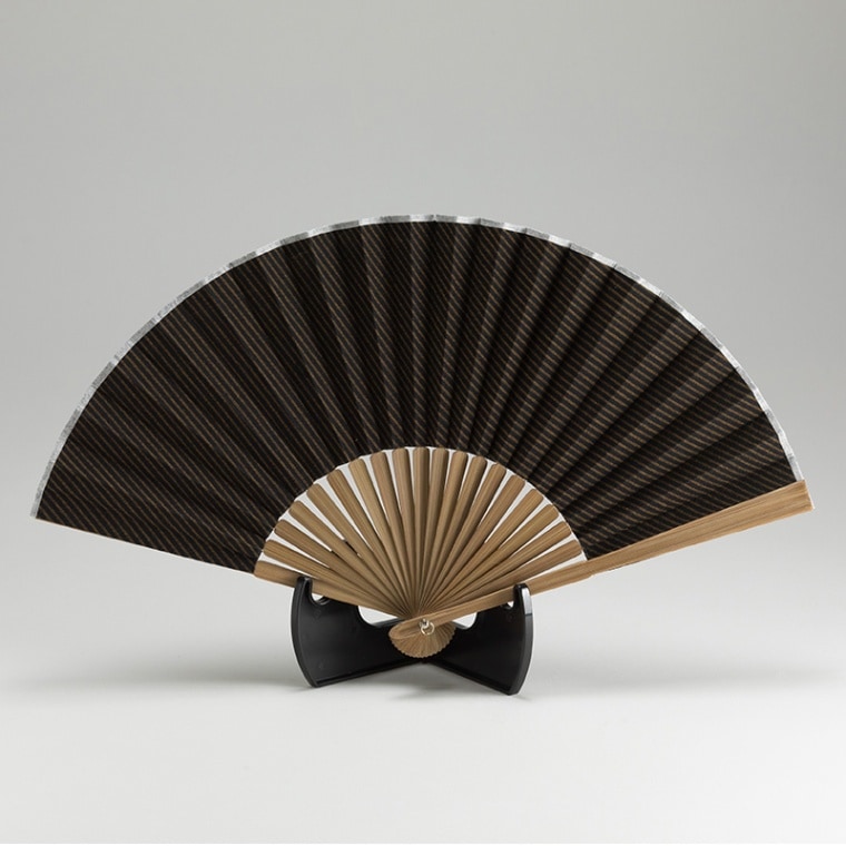 【遠州綿紬】扇子「伝茶」