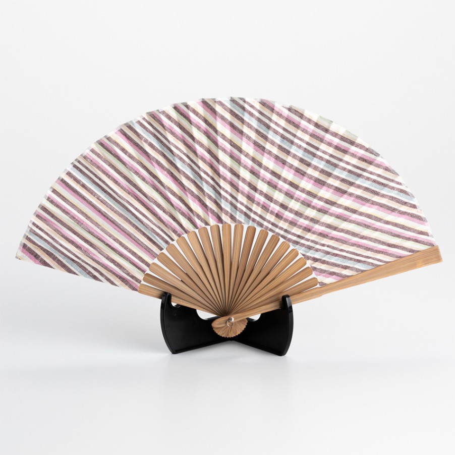 【遠州綿紬】扇子「小桜」