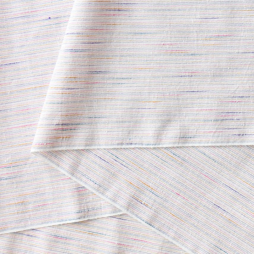 【遠州綿紬】なないろ「白」カット売り