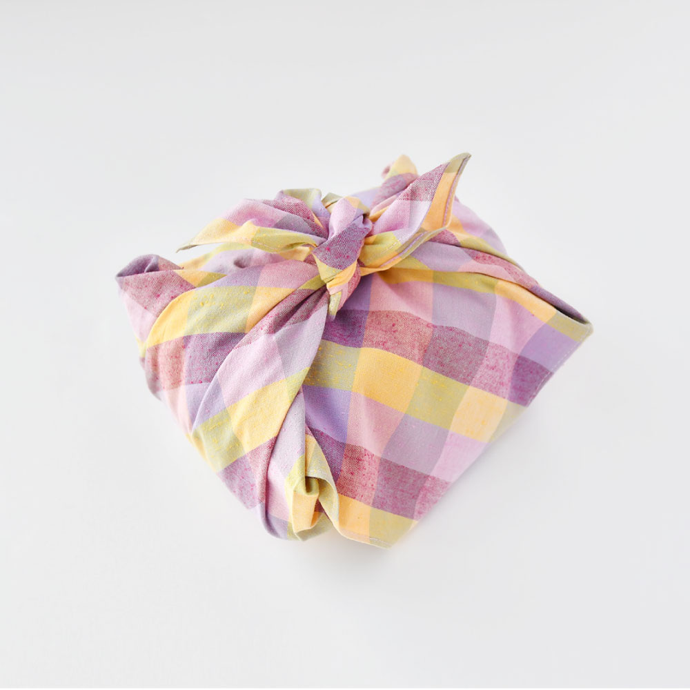 【つむぐ】お弁当包み　55cm　時計草