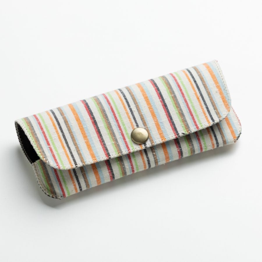 【つむぐ】メガネケース「雨水」