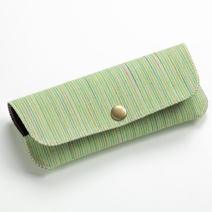 【つむぐ】メガネケース「若草」