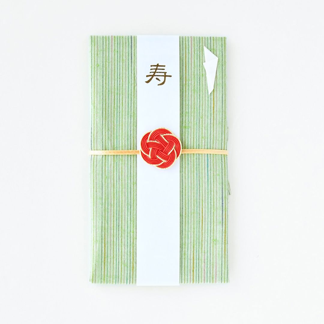 【つむぐ】はんかち ご祝儀袋　若草