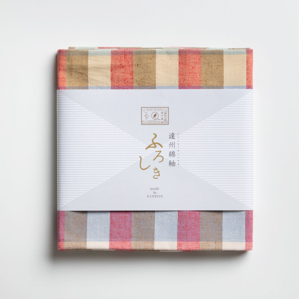 【つむぐ】風呂敷　90cm　姫りんご