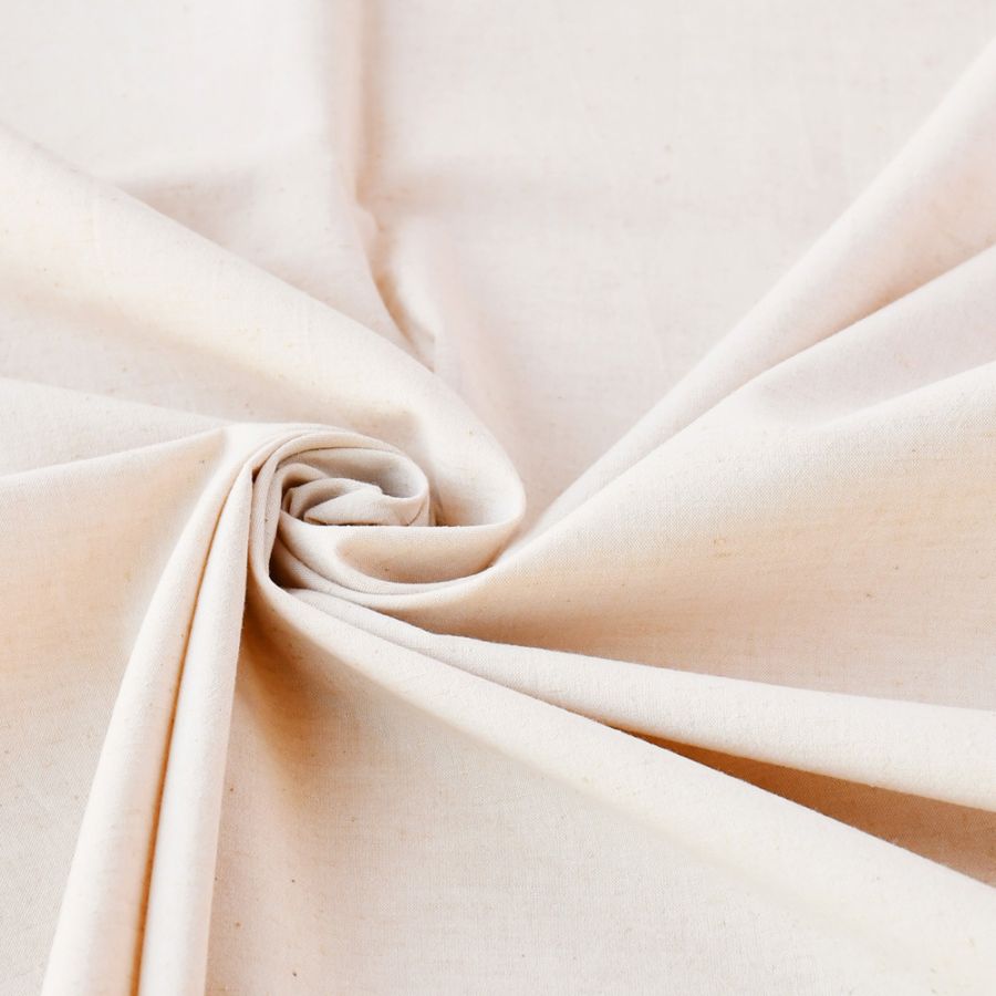 【遠州綿紬】広巾「ベージュ」カット売り