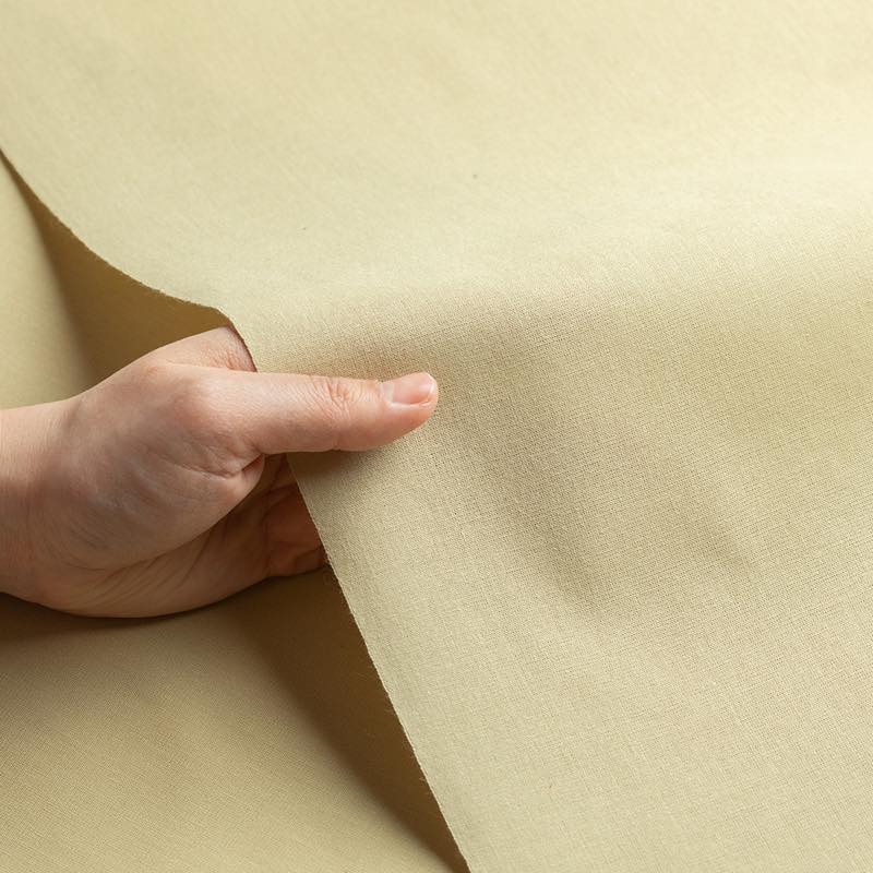 【遠州綿紬】無地もめん「うすやなぎ」カット売り