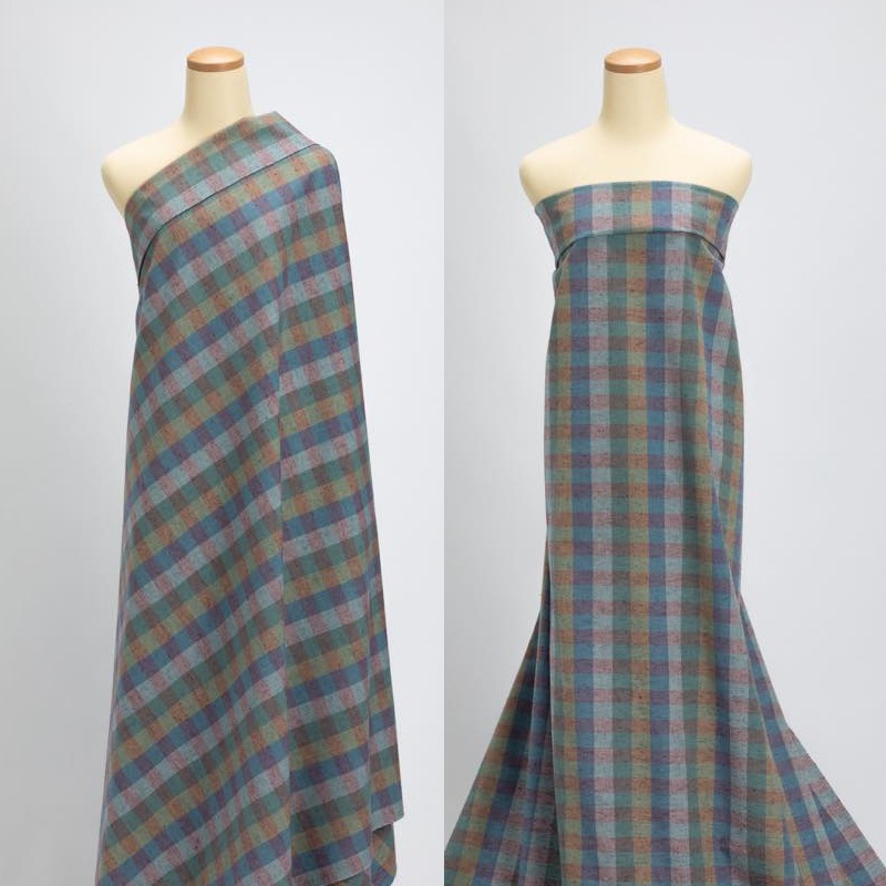 【遠州綿紬】広巾「山葡萄」カット売り