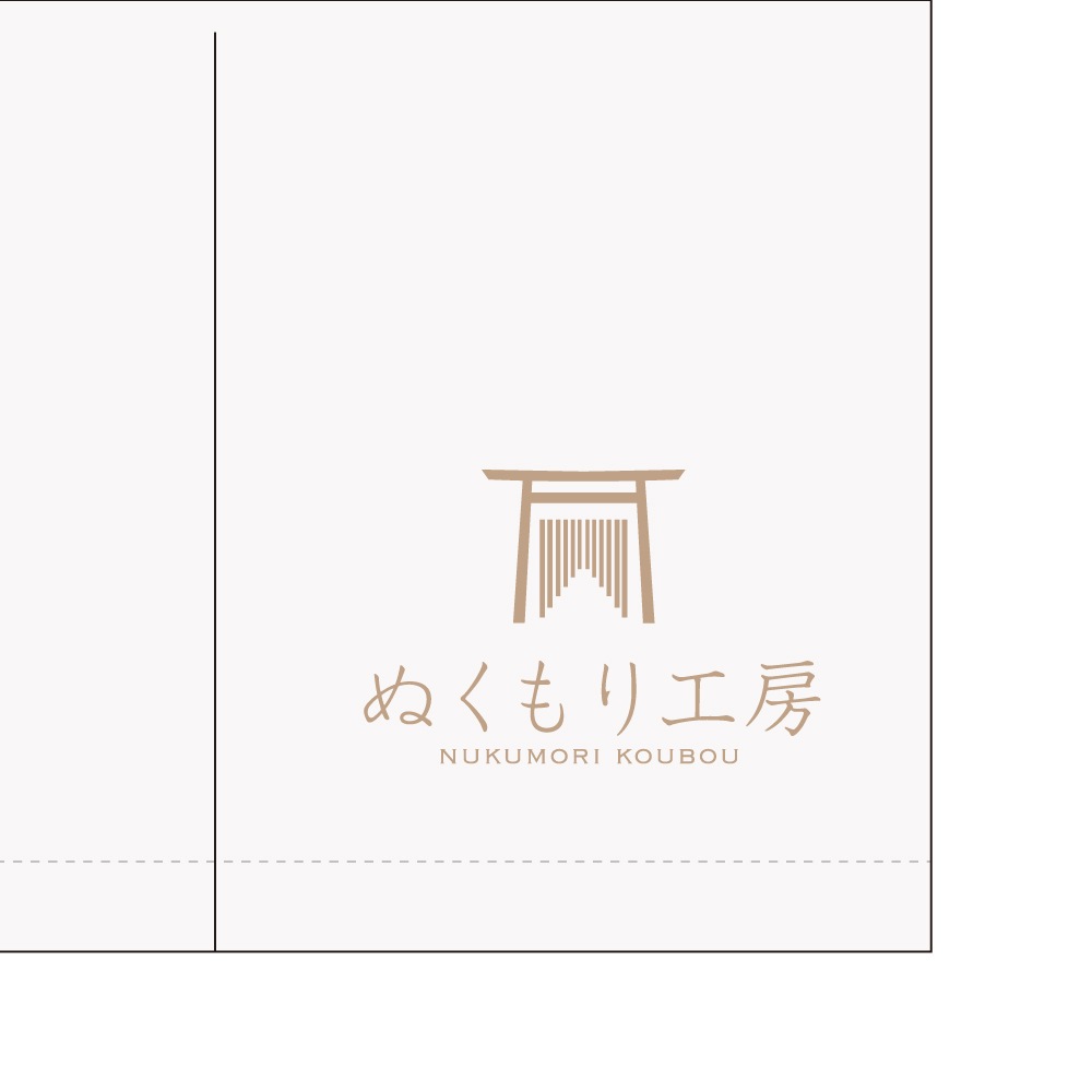 のれんオーダー・ロゴプリント【正方形】