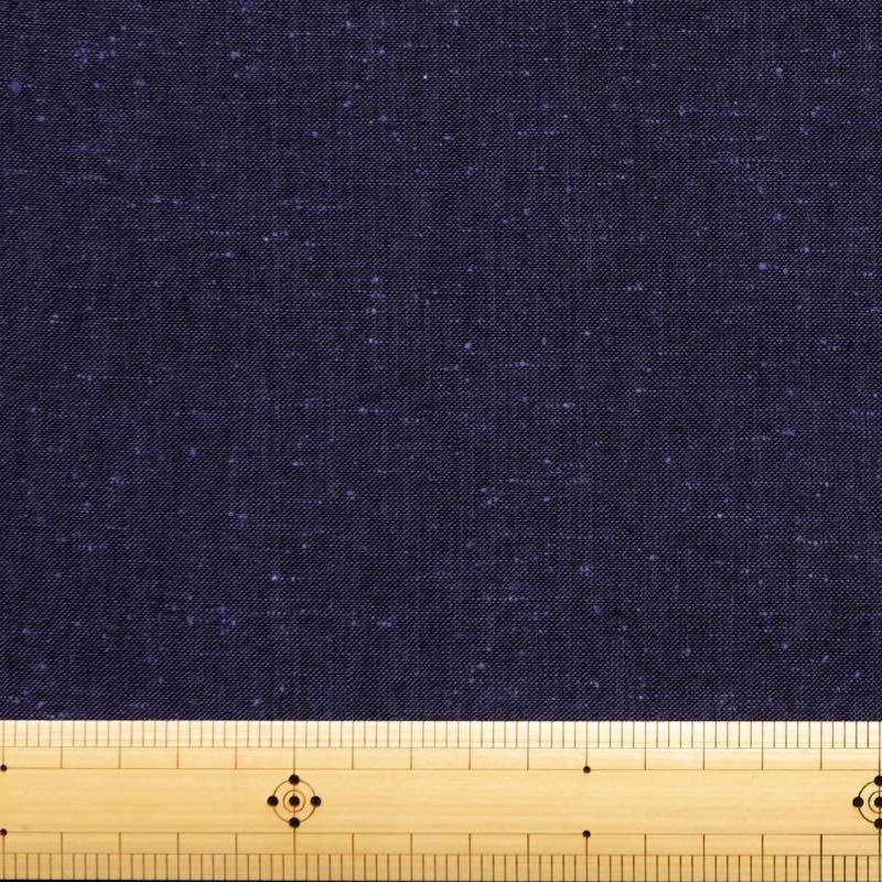 【遠州綿紬】無地紬「江戸紫」