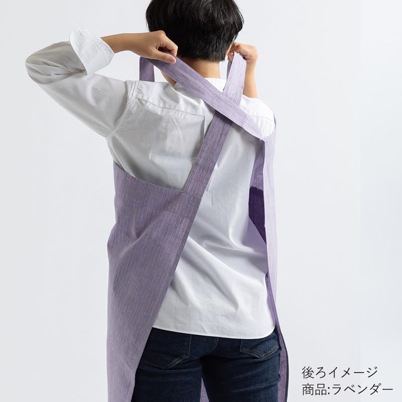 【つむぐ】ワークエプロン「若葉」