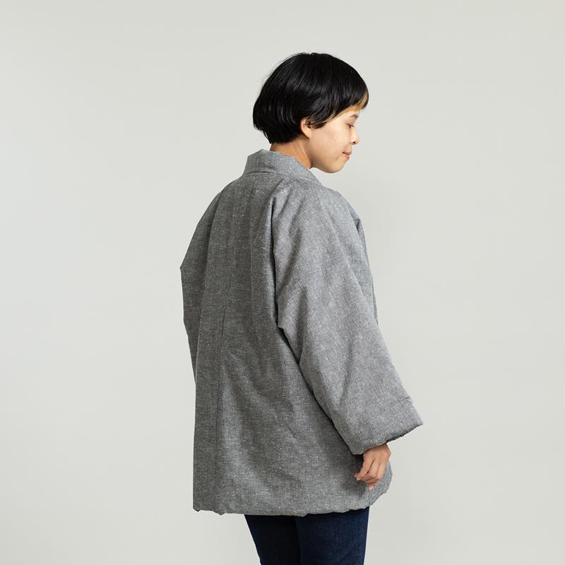 【つむぐ】かぞくの半天 「白鼠」