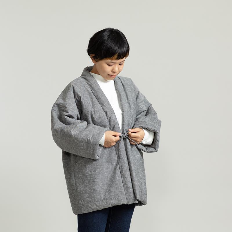 【つむぐ】かぞくの半天 「白鼠」