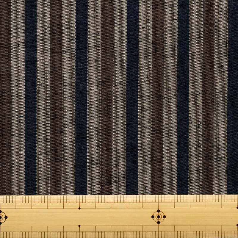 【遠州綿紬】縞紬S-31「木立(こだち)」