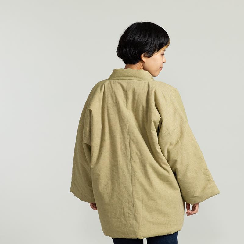 【つむぐ】かぞくの半天「柳葉」