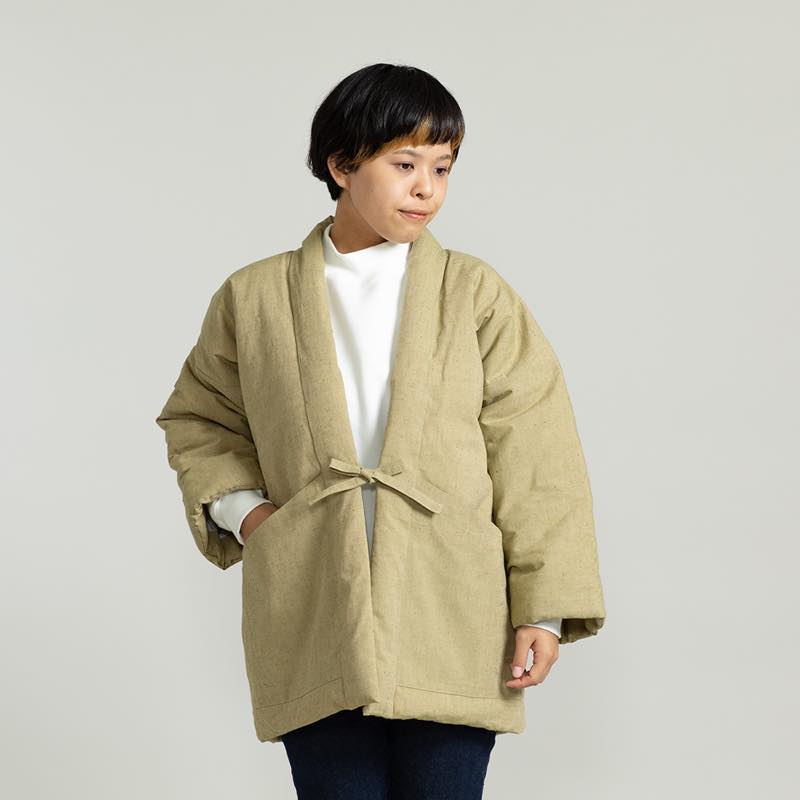 【つむぐ】かぞくの半天「柳葉」