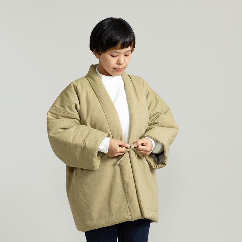 【つむぐ】かぞくの半天「柳葉」