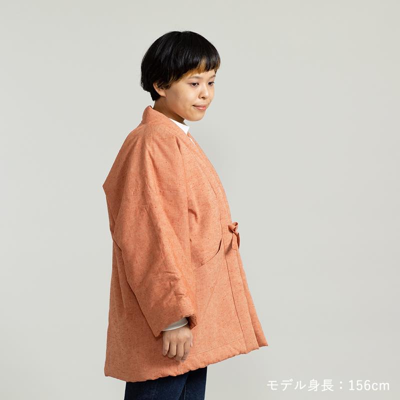 【つむぐ】かぞくの半天「赤丹」