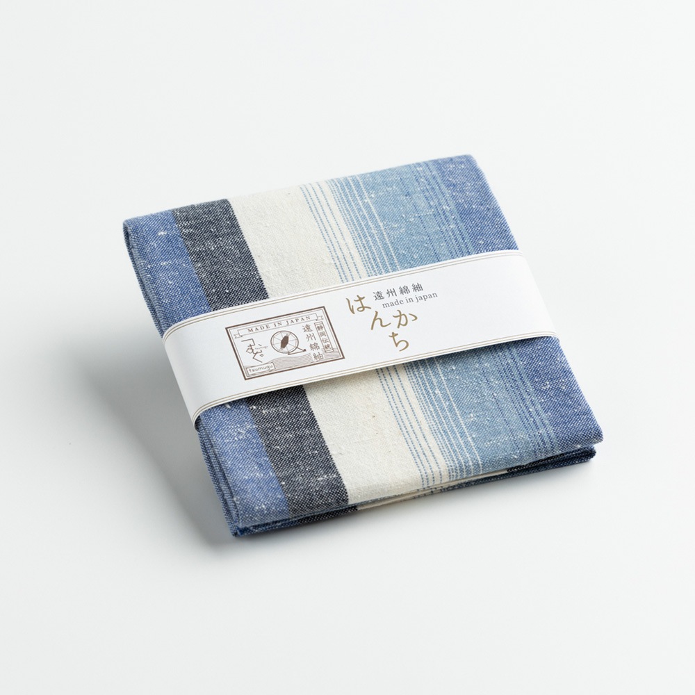 【つむぐ】はんかち「富士」