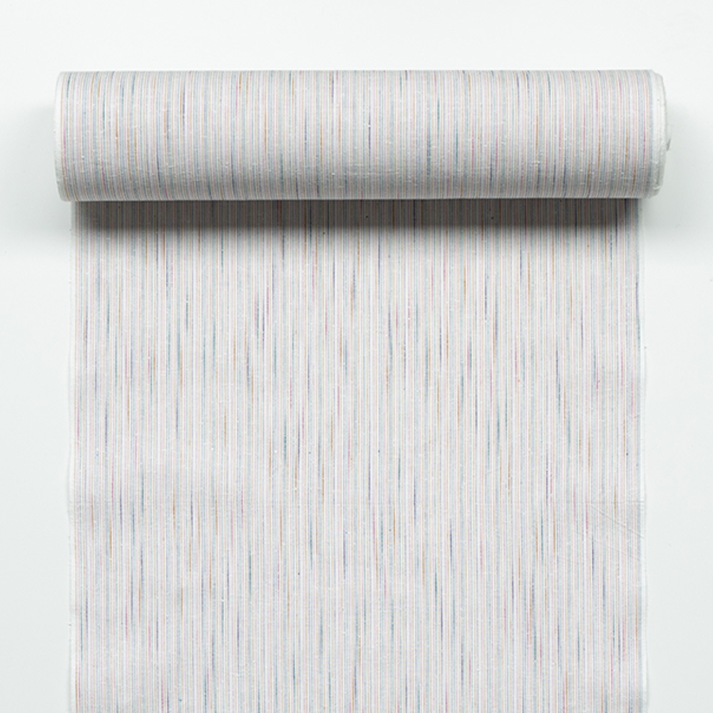 【遠州綿紬】なないろ「白」