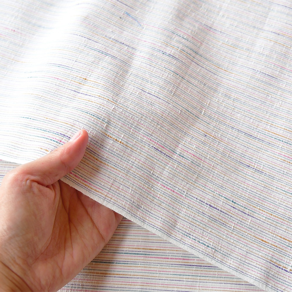 【遠州綿紬】なないろ「白」