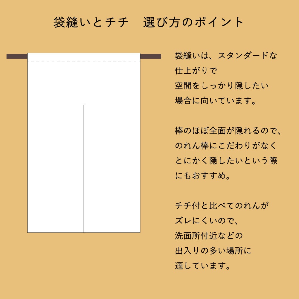 【遠州綿紬】オーダーのれん　暖簾お仕立て