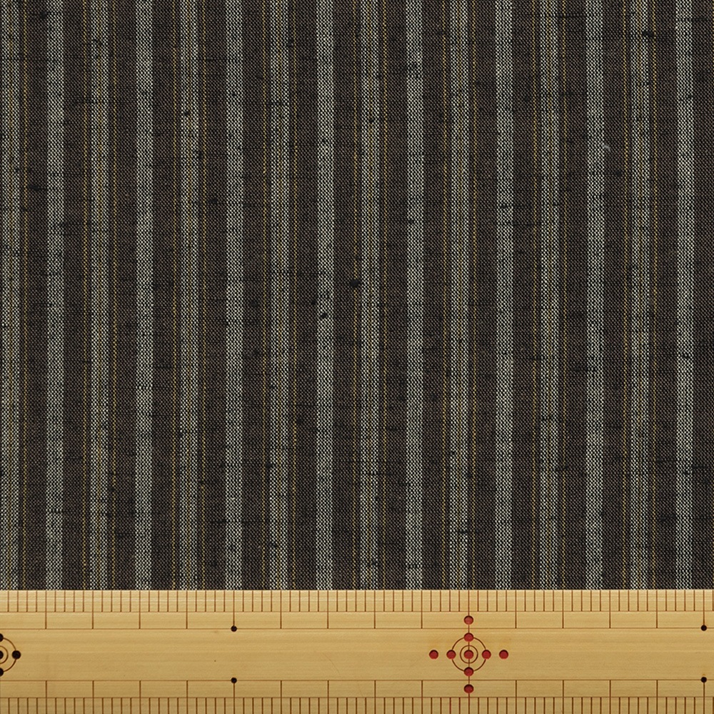 【遠州綿紬】縞紬 S-35「刈田(かりた)」カット売り