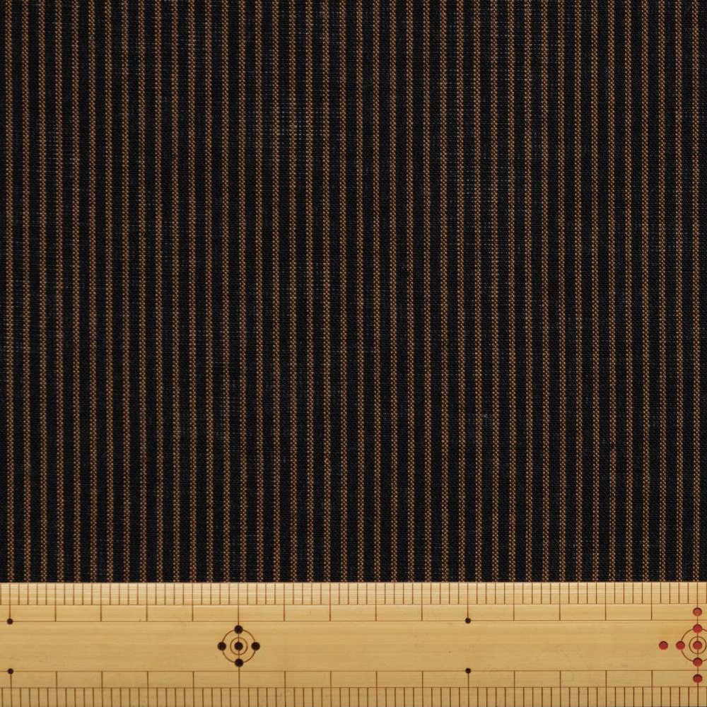 【遠州綿紬】日本の縞「伝茶」