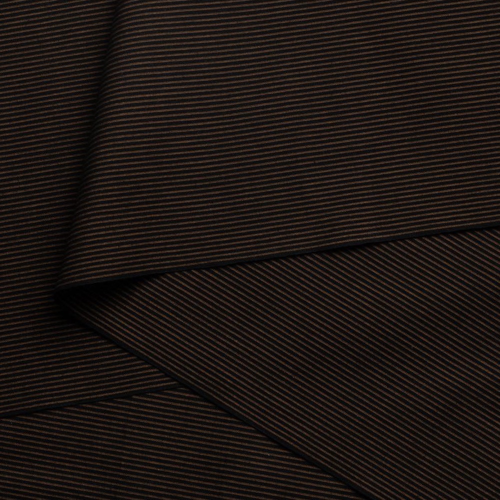 【遠州綿紬】日本の縞「伝茶」