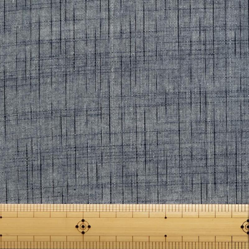 【遠州綿紬】とぎれ「紺絣」
