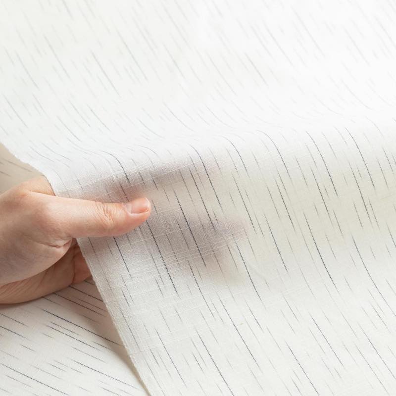 【遠州綿紬】とぎれ「白絣」カット売り