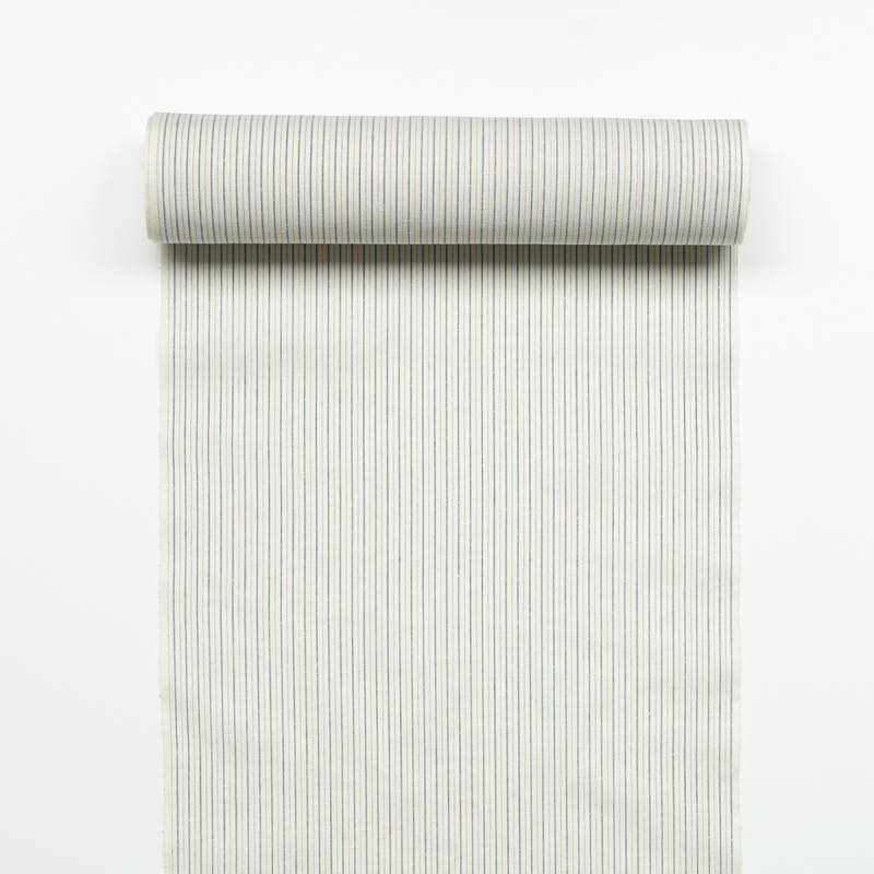 【遠州綿紬】縞紬 S-51「せせらぎ」