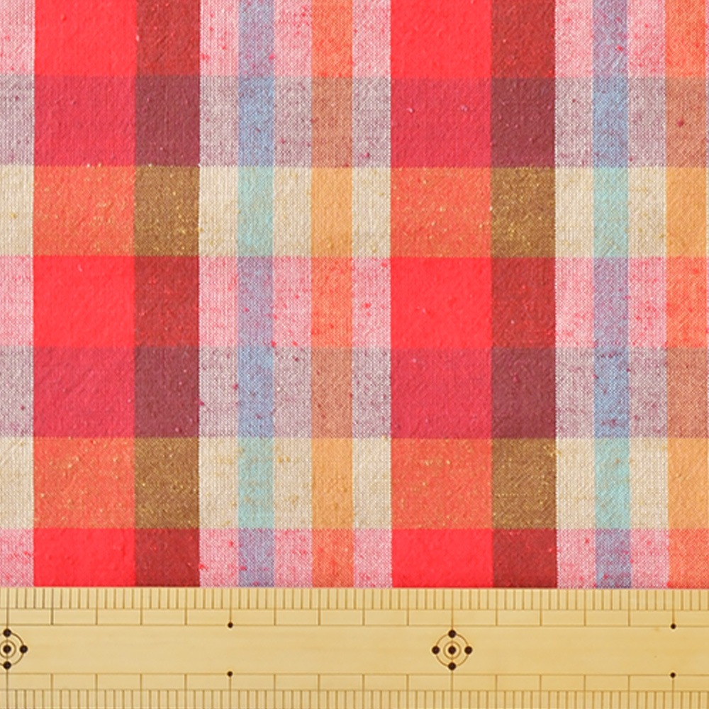 【遠州綿紬】広巾「夕映え」カット売り