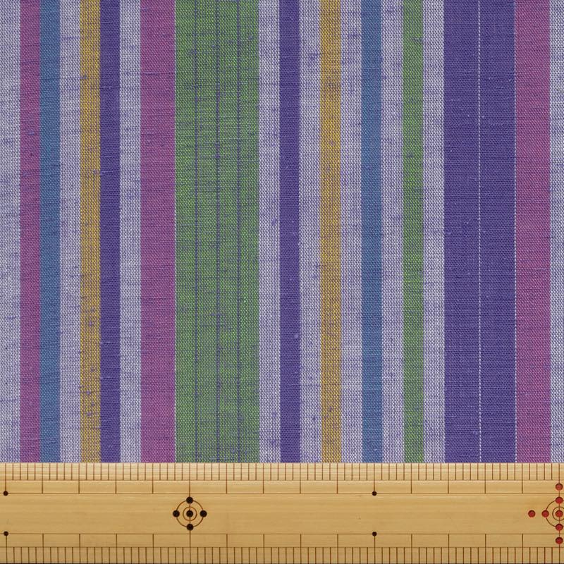 【遠州綿紬】縞紬 S-69 「Beautiful Girl」