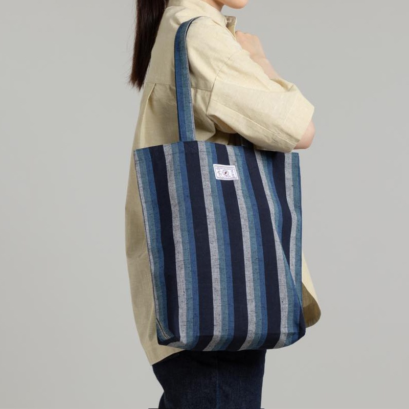 【つむぐ】エコバッグ「青海（あおうみ）」