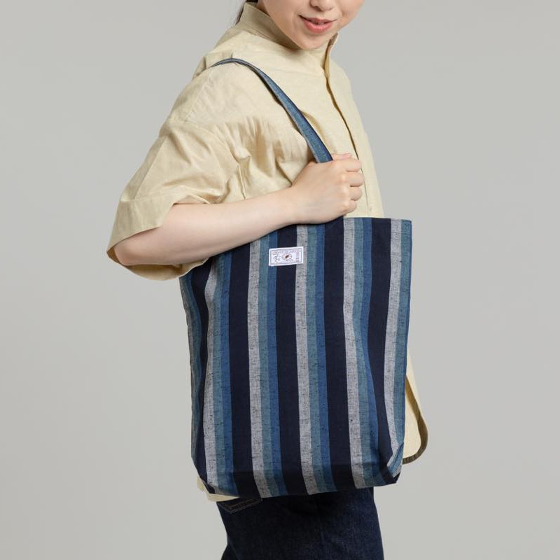 【つむぐ】エコバッグ「青海（あおうみ）」