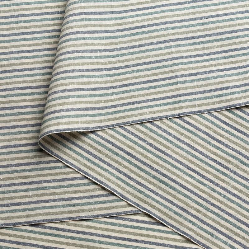 【遠州綿紬】縞紬S-41「若葉」カット売り