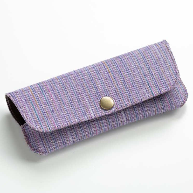 【つむぐ】メガネケース「ラベンダー」