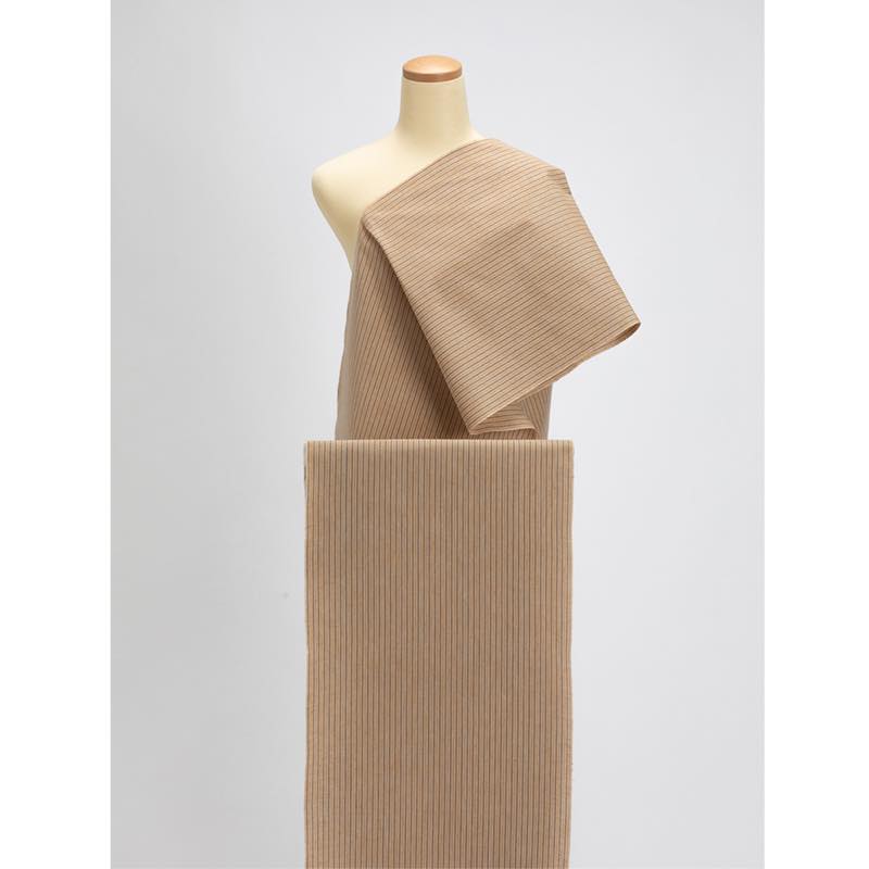 【遠州綿紬】縞紬 S-52「山路(やまみち)」カット売り