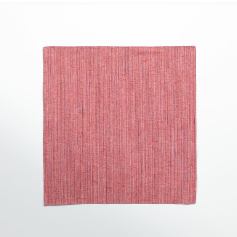 【つむぐ】はんかち　なないろ「赤」