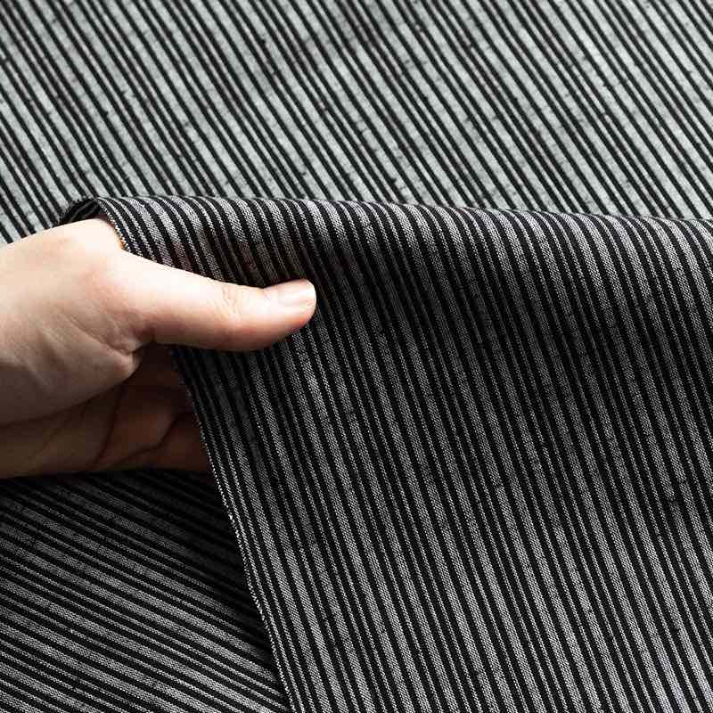 【遠州綿紬】縞紬 S-54「静寂(しじま)」カット売り