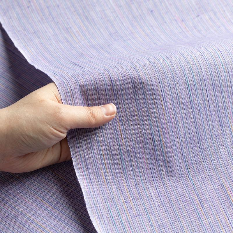 【遠州綿紬】なないろ「ラベンダー」カット売り