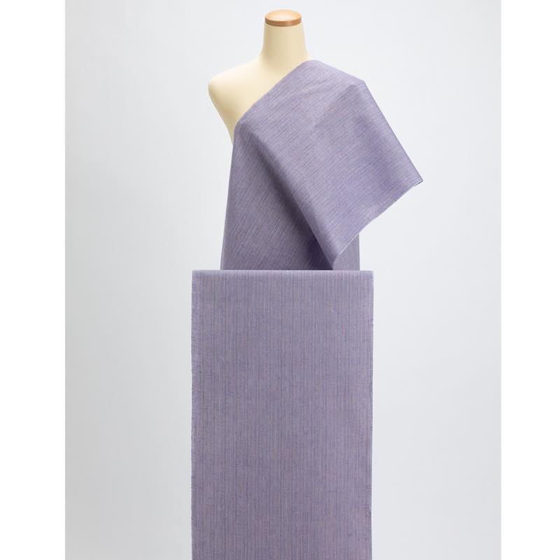 【遠州綿紬】なないろ「ラベンダー」カット売り